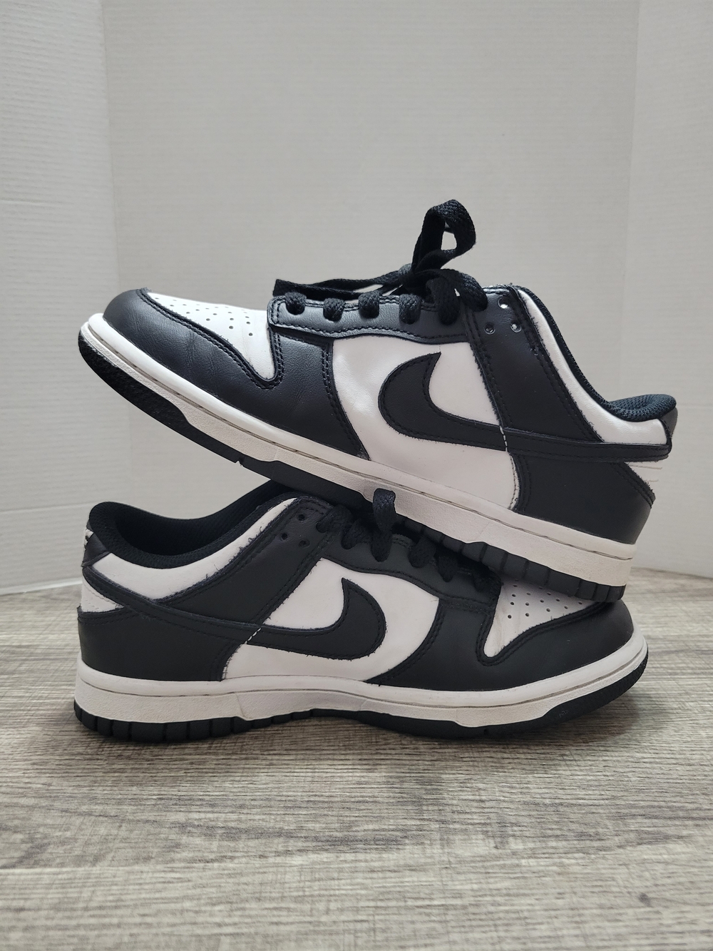 Nike Black and White Low-Top Sneakers